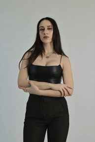 Top damski Motiva Noir Steel Line